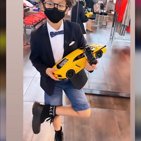 💯authentic❤️versace boot made in italy 🇮🇹 - Picture 9 of 17